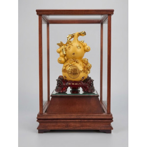 沙金葫蘆玻璃框禮品